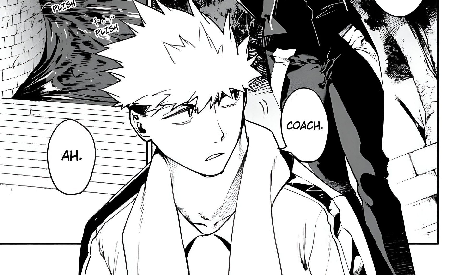 Noboru Haitani as seen in the Embers manga (Image via Shueisha)